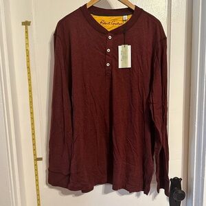 Robert Graham Burgundy Long Sleeve Shirt